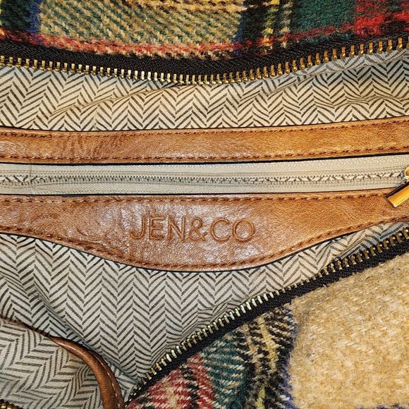 Jen & Co plaid purse - Picture 4 of 5